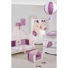 Doux Nid Drap Housse Mousseline Blanc Birdy Art.1900929