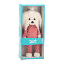Orange Toys Lucky Doggy Mimi: Strawberry Ice Cream Art.LD4/084 Mягкая игрушка LUCKY MIMI : Клубничное мороженое (44cm)