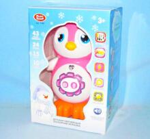 Play Smart Art.101122  kids pinguin with sounds and lights (latvian)