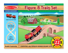 Melissa&Doug 8 Figure Train Set Art.10703