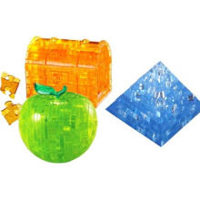 Crystal Puzzle Teddy 3D Art.101297 3D puzzle with backlight