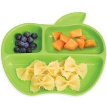 Munchkin Art.183714 Apple Pomme Divided Plates , 3 psc