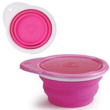 Munchkin Art. 183719 Go Silicone bowl, 6m+