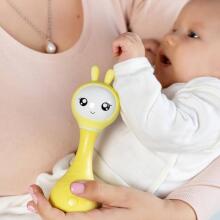 Alilo Smart Hare R1 Yellow LV – Interactive Musical Developmental Toy for Children from 0+ with Latvian Voice