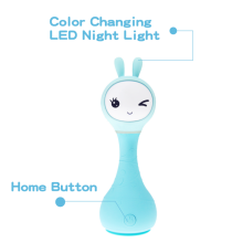 Alilo Smart Hare R1 Purple LV – Interactive Musical Developmental Toy for Children from 0+ with Latvian Voice