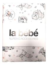 La Bebe™ Cotton Nappy Dogs Art.101500 Nappy 75x75 см