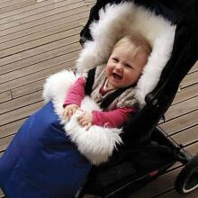 Kaiser '20 Footmuff Nelly Cappuccino Art.6545275 Braun Melange