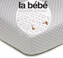 La Bebe Cotton  TicTacToe Art.101698 Детская хлопковая простынка 70x140см