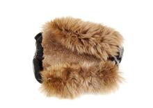 Kaiser '20 Zottel Double Cappuccino Handmuff Art.6583479 Marine Melange