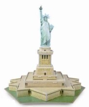 3D dėlionės magija-dėlionės menas. 293573 Jungtinių Valstijų Laisvės statula