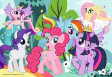 Ravensburger Puzzle 091058V My Little Pony dėlionės 2x24vnt.