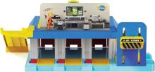 Silverlit  Robocar Poli Playset Art.102042 Playset Le Quartier General - Transformable Vehicle - Poli, Heli, Amber, Roy