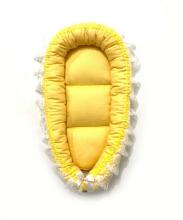 La Bebe™ Babynest Art.103004 Yellow Lemon  Cocoon