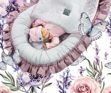 La Bebe™ Babynest Art.103004 Yellow Lemon  Cocoon