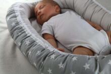 La Bebe™ Babynest Art.103004 Yellow Lemon  Cocoon