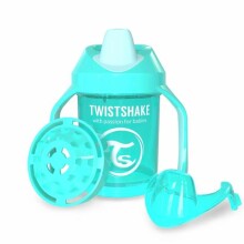 Twistshake Mini Cup Art.78051 Green Pudelīte ar snīpi no 4 +mēn, 230 ml