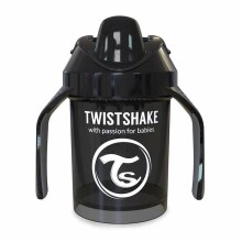 Twistshake Mini Cup Art.78057 Black  Детский поильник с жёстким носиком с 4+ мес,230 мл