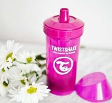 Twistshake Kid Cup Art.78284 Pastel Grey Pudelīte ar snīpi no 12 +mēn, 360 ml