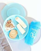 Twistshake Divided Plate Art.78170 Pastel Blue
