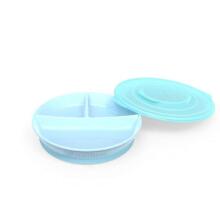 Twistshake Divided Plate Art.78170 Pastel Blue
