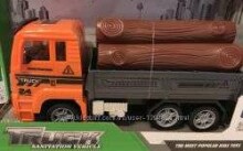 4KIDS Truck Art.294404 Inerces mašīna ar skaņu un gaismu,1 gab