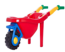 Smėlio linksmi žaislai 4555955 kūdikių vežimėlis