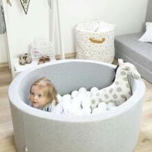 MeowBaby® Color Round Art.104050  Grey Jungle