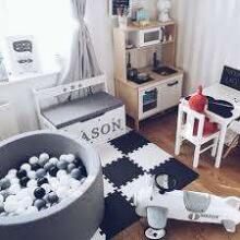 MeowBaby® Color Round Art.104050  Grey Jungle