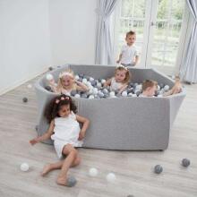 MeowBaby® Color Round Art.104050  Grey Jungle