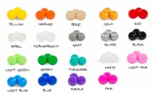MeowBaby® Color Round Art.104050  Grey Jungle  Бассейн сенсорный сухой с шариками(250шт.)