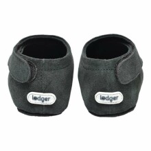 Lodger Walker Loafer Art.WKL 301_6-12 Light Grey Детские кожанные ботиночки 6-12 мес.