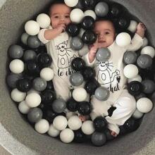 MeowBaby® Color Round Art.104178 Grey