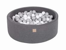 MeowBaby® Color Round Art.104181 Dark Grey