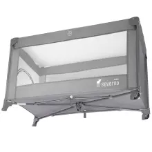 Kids Severno Honey Bunny Art.104412 Grey Travel cot