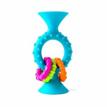 Fat Brain Toys PipSquigz Loops  Art.FA166-1 Attīstošā rotaļlieta uz lipekļiem