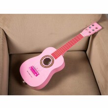 Naujas klasikinių žaislų gitaros art. 10345 Rožinis muzikos instrumentas - gitara