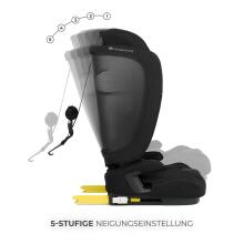 KinderKraft Fix2Go  i-Size Car Seat 76-150 cm Art.104696 Black Autosēdeklītis 9-36 kg