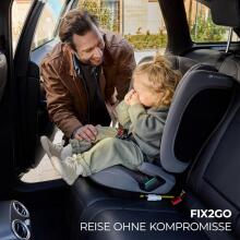 KinderKraft Fix2Go  i-Size Car Seat 76-150 cm Art.104696 Black Autosēdeklītis 9-36 kg