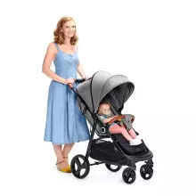 KinderKraft'20 Grande  Art.KKWGRANGRY00N Grey