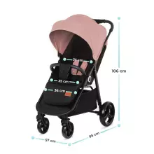 KinderKraft'20 Grande  Art.KKWGRANGRY00N Grey
