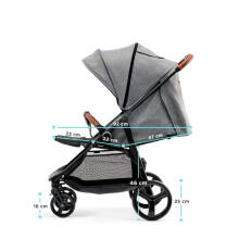 KinderKraft'20 Grande  Art.KKWGRANGRY00N Grey