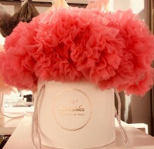 LaVashka Luxury Skirt  Flamingo Art.18 Super kuplie svārciņi princesēm (Dāvanu kastītē)