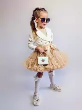 LaVashka Luxury Skirt Cappucino Art.105032