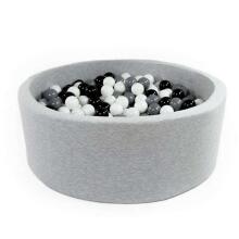 MeowBaby® Color Round Art.104050  Grey Jungle