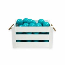 MeowBaby® Color Round Art.105094 Mint Cupcake  Sauss baseins ar bumbiņām(250gab.)