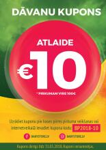 Dāvanu kupons 10 EUR BP2019-10