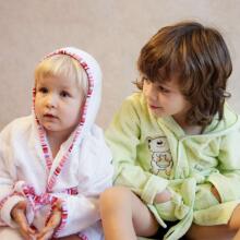 Eko Bathrobe Bear Art.SZL-02 Ecru