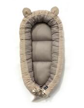 La Bebe™ Babynest Cotton Art.106221 Beige Bear