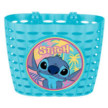 Disney Stitch Art.59298 Children's bicycle basket with fasteners