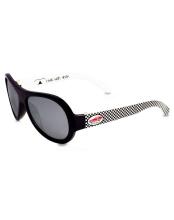 Shadez Designer Polka Sunflower Black Junior Art.SHZ21 Sunglasses 3-7 years